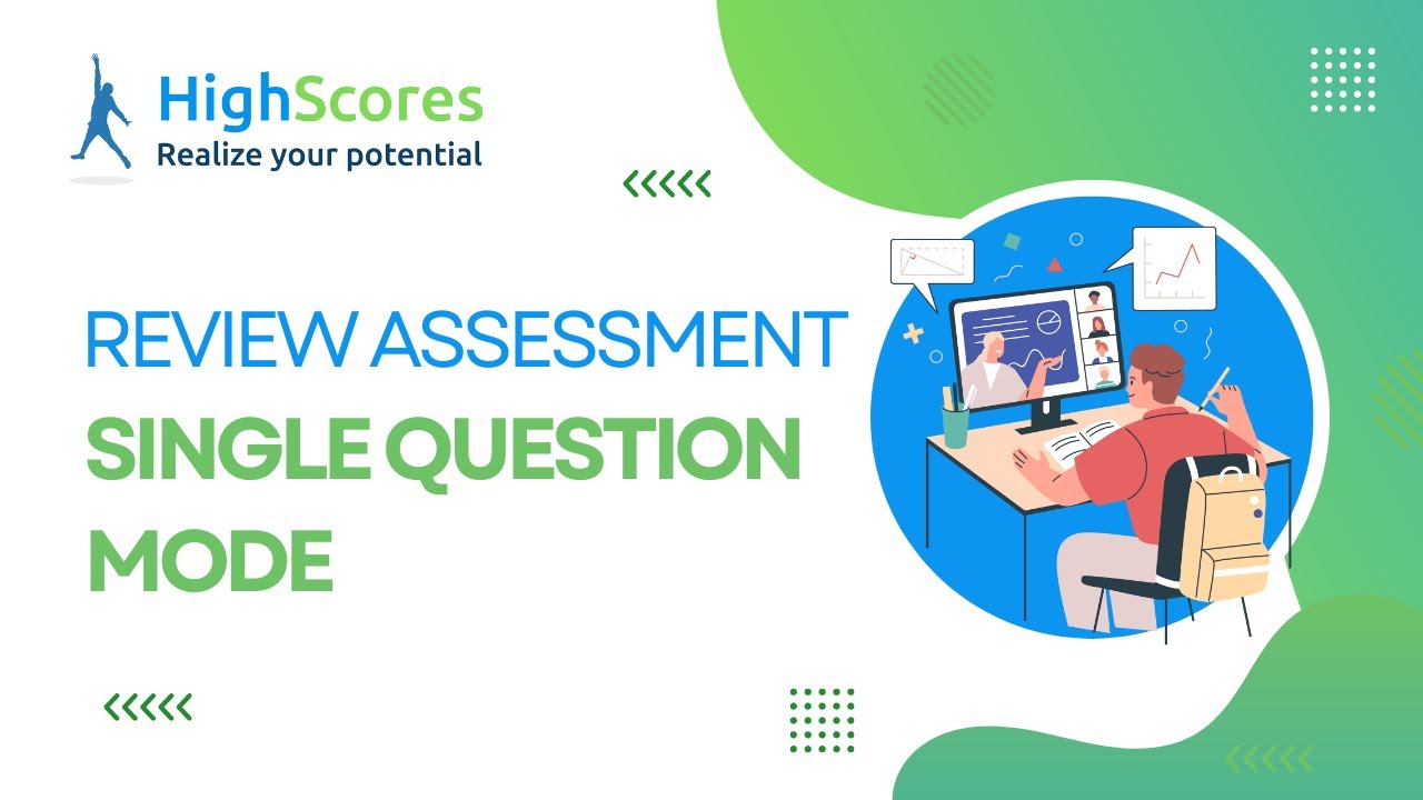 Review assessment   single question mode